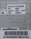 Модуль подушки безопасности Fiat OE 01370978080