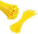 ЖЕЛТЫЕ КАБЕЛЬНЫЕ СТЯЖКИ КАБЕЛЬНЫЕ СТЯЖКИ ЗАГЛУШКИ 2,5x80 мм 100x