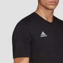 Мужская хлопковая футболка Adidas черная с коротким рукавом XL