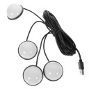 СИНІ СВІТЛА LED (СВІТЛОДІОД) DO САЛОНУ АВТОМОБІЛЯ USB 4W1  (18447726641) фото min 6