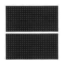 2PCS ORGANIZATOR SCIENNY PEGBOARD PEGBOARD 24X12IN 288 ОТВЕРСТВИЯ МЕТАЛ I5  фото 5