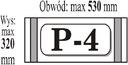 ОБЛОЖКА КЛЕЯЩАЯСЯ Р4 - ФОРМАТ А4 (50 ШТ) IKS