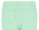 Svetlozelené dievčenské džínsové nohavice 110 cm Veľkosť (new) 110 (105 - 110 cm)