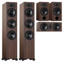 INDIANA LINE TESI 6 + 3 + 7 ZESTAW KOLUMN KINA DOMOWEGO 5.0 MOCCA