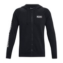 BLUZA UNDER ARMOUR RIVAL FLEECE CHROMA FZ HOODIE MEN BLACK M