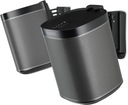 2 НАСТЕННЫХ КРЕПЛЕНИЯ FLEXSON ДЛЯ SONOS ONE / ONE SL / PLAY:1 — ЧЕРНЫЙ