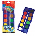 FARBY AKWARELOWE COLORINO KIDS DUŻA PASTYLKA 12 KOLORÓW + PĘDZELEK