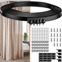 5M SZYNA DO ZASŁONY SUFITOWEJ SZYNA SUFITOWA DO ZASŁON SYSTEM SZYN DO FIRAN