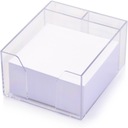 Куб неклееный, контейнер НАТУНА, 85х85х50, белый