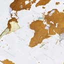 Mapa świata do zdrapywania z tubką prezentową Maps International Wydawnictwo Maps International