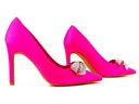 Różowa elegancja: Buty szpilki z cyrkoniami 37 Waga produktu z opakowaniem jednostkowym 1 kg
