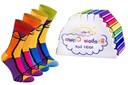 НОСКИ RAINBOW, МЕЛКИ, 2 ПАРЫ В КОРОБКЕ