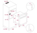 Vstavaná rúra Teka // HLB 8510 P // maestro pizza Trieda energetickej účinnosti A+