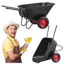 ДВУХКОЛЕСНАЯ ТАРА 300Л САДОВАЯ КОРМОВАЯ ТРАНСПОРТНАЯ ЯПОНСКАЯ ЛЮЛЬКА