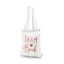 СУМКА для девичника Team Bride ROSEGOLD