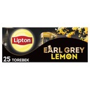 Чай черный экспресс Lipton EARL GREY LEMON 25 пакетиков 50г