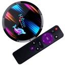 1 комплект аксессуаров для Smart Network TV Box, круглый телевизор