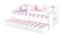 Łóżko podwójne dziecięce 160x80 piętrowe WZORY