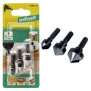 ЗЕНКОВКА WOLFCRAFT 3X 12,16,19MM WF2584000