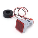 AD16-22FVACZERWONY INDICATOR SYGNALU VERSATILE 2 MONITOR SQUARE HEADLIGHT 60-500 V AC  photo 5