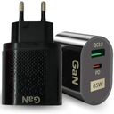 БЫСТРОЕ СЕТЕВОЕ ЗАРЯДНОЕ УСТРОЙСТВО GaN USB USB-C QC 65 Вт PD