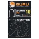 Крючки с бородкой Guru Super MWG Eyed Barbed Eyed, размер 10