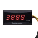 COMPTE-TOURS MOTOCYCLETTE DC 12 V ULTRA MINCE MONITEUR LCD ODPORNY 9Rphoto 4
