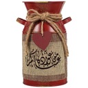 СЕРАЯ ВАЗА СОВРЕМЕННАЯ ВЕРЕВОЧНАЯ ВАЗА ДЛЯ ЦВЕТОЧНОГО ГОРШКА