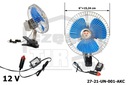 VENTILADOR VENTILADOR AUTO 12V CON KLIPSEM 6CALI 