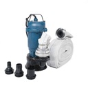 Водяной насос септик с измельчителем + шланг 30 м + кончики