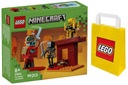 LEGO MINECRAFT 21266 Bitwa na moście Netheru + TORBA LEGO