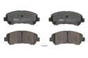 KLOCEK BRAKE KPL. FRONT FITS DO: NISSAN JUKE, MAXIMA VII, NAVARA, 