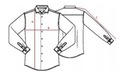 ETON Pánska košeľa ružové prúžky KET02 Veľkosť: M Rukáv dlhý rukáv