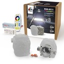 8x светодиодная брусчатка LedBruk 24V Granite RGBW BZ