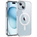 ЧЕХОЛ ДЛЯ IPHONE 15 PLUS MAG SAFE CASE SHOCK CLEAR ALOGY + СТЕКЛО