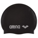 Силиконовая шапочка для взрослых для бассейна Arena Classic Black