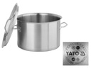 PROFESJONALNY GARNEK Z POKRYWĄ 14L INOX YATO