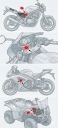 ТЕСТЕР ДІАГНОСТИЧНИЙ DO МОТОЦИКЛІВ KAWASAKI ПРОГРАМ SDPROG + SKANER OBD2 + КРОНШТЕЙН ZAPACHOWA K2 ROKO MIX V840  (18681809430) фото min 15