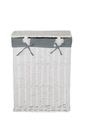 Prútený kôš BIEL 715L GRAFIT Koszoplotka biely s podšívkou šedý Ďalšie informácie textilná podšívka s vekom