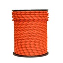 Сухожильная статическая веревка 11мм красная, по метрам