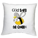 ПОДУШКА «БОЖЕ СПАСИ КОРОЛЕВА» ВЫКРОЙКИ ПЧЕЛОВОДА