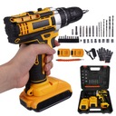 АККУМУЛЯТОРНАЯ ДРЕЛЬ 21 В, 2 СКОРОСТИ СО СВЕТОДИОДНОЙ ПОДСВЕТКОЙ