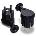 РАЗБОРНАЯ УГЛОВАЯ ЗАГЛУШКА UNI SCHUKO ЧЕРНАЯ IP20