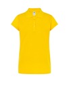 KOSZULKA POLO damska BAWEŁNA 100% JHK ŻÓŁTY M POLÓWKA