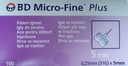 Иглы для перьев BD Micro-Fine 31G x 5 мм
