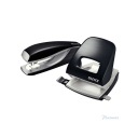 Дырокол Leitz NeXXt metallic black x2