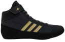 КРОССОВКИ ADIDAS HVC 2 KRAV MAGA BOXING чёрно-золотые 35