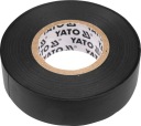 ЛЕНТА ЭЛЕКТРОИЗОЛЯЦИОННАЯ ЧЕРНАЯ 15х20х0,13ММ YATO