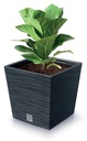 ЦВЕТОЧНЫЙ ГОРШОК FURU LOW DFS240 АНТРАЦИТ