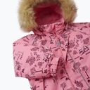 Kombinezon narciarski dziecięcy Reima Lappi sunset pink 92 Cechy dodatkowe kaptur ocieplany wiatroodporny wodoodporny